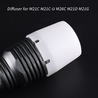 Convoy White Diffuser for M21C M21C-U M26C M21D M21G Flashlight Reading Light Tent Lamp