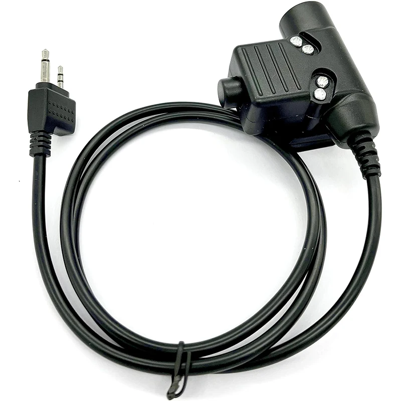 Adaptador táctico para Midland, conector hembra a Walkie Talkie, LXT500VP3, LXT600VP3, GXT1000VP4, 7,0mm, 1 unidad