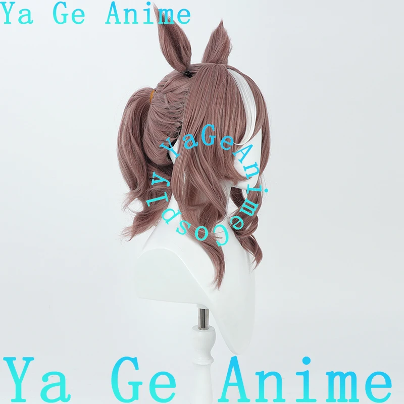 วิกผมคอสเพลย์อนิเมะ ย่าเกะ อุมา มุสึเมะ พริตตี้ดาร์บี้ โอเปร่า โอ พร้อมหาง วิกผมคอสเพลย์ตัวละครจากเกมแข่งม้า ตัวละครจากรายการโทรทัศน์