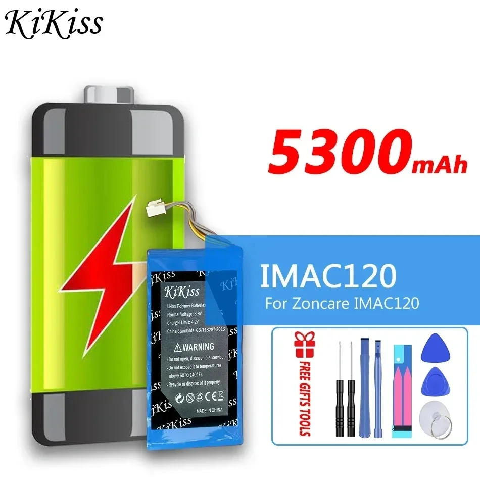 

Electrocardiograph Battery High Performance For Zoncare IMAC120 Electrocardiograph Ecg Machine WPH05-0070 Long-Lasting 5300mAh