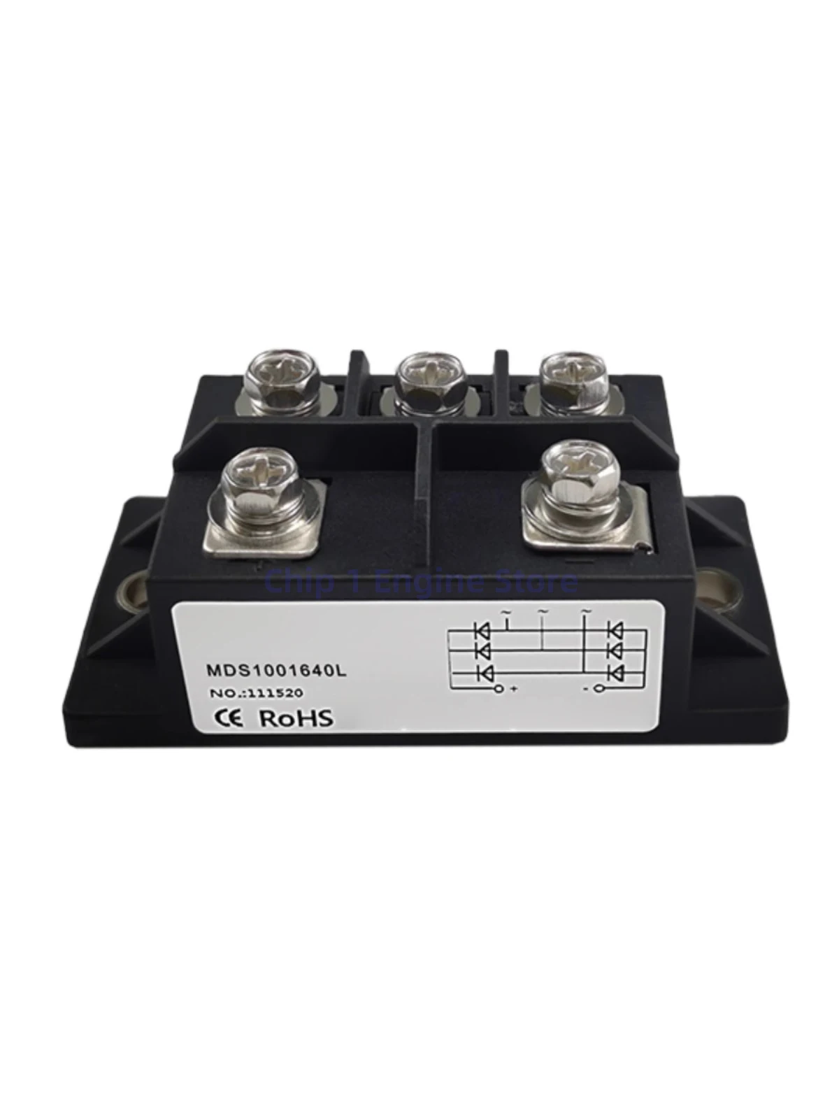 3-phase rectifier bridge MDS75A 100A 200A 300A 1600V 1800V 2000V diode module 30A inverter welding machine rectifier bridge