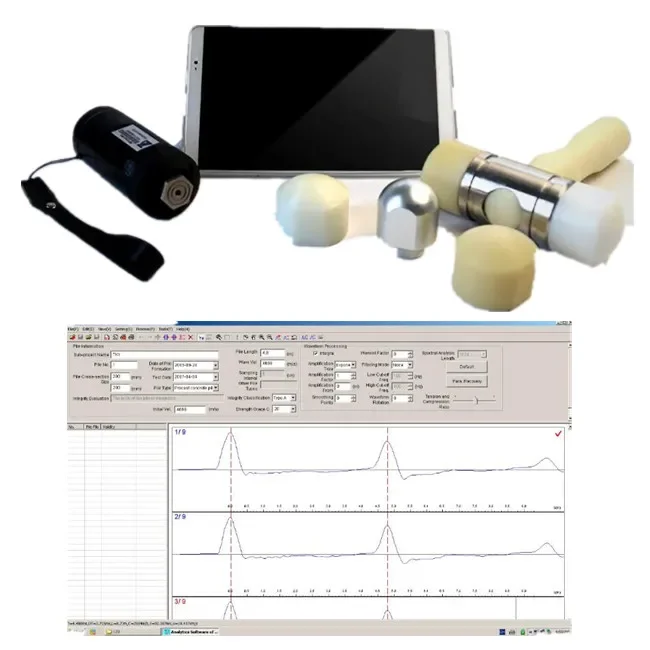 Test d'intégrité pys à faible contrainte, équipement de test