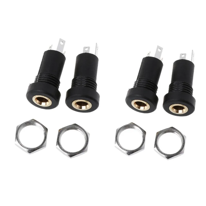 2/4/10pcs 3,5mm Audio-Buchse Stereo 3-polige Löt paneel halterung mit Mutter anschluss Kopfhörer buchse PJ-392A pj392a