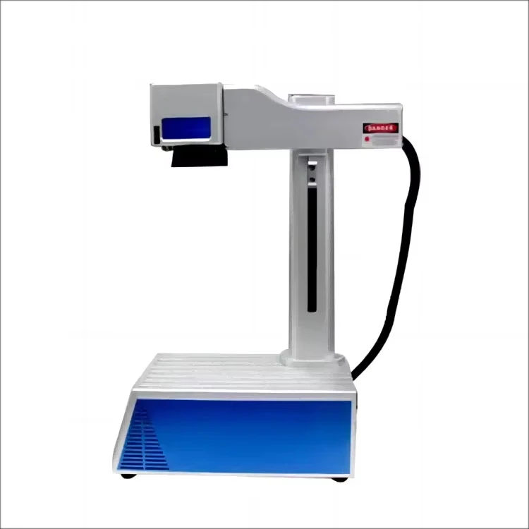 Tabletop Fiber Laser Marking Machine Hardware Nameplate Engraver For Metal Stainless Steel Integrated Tool ﻿