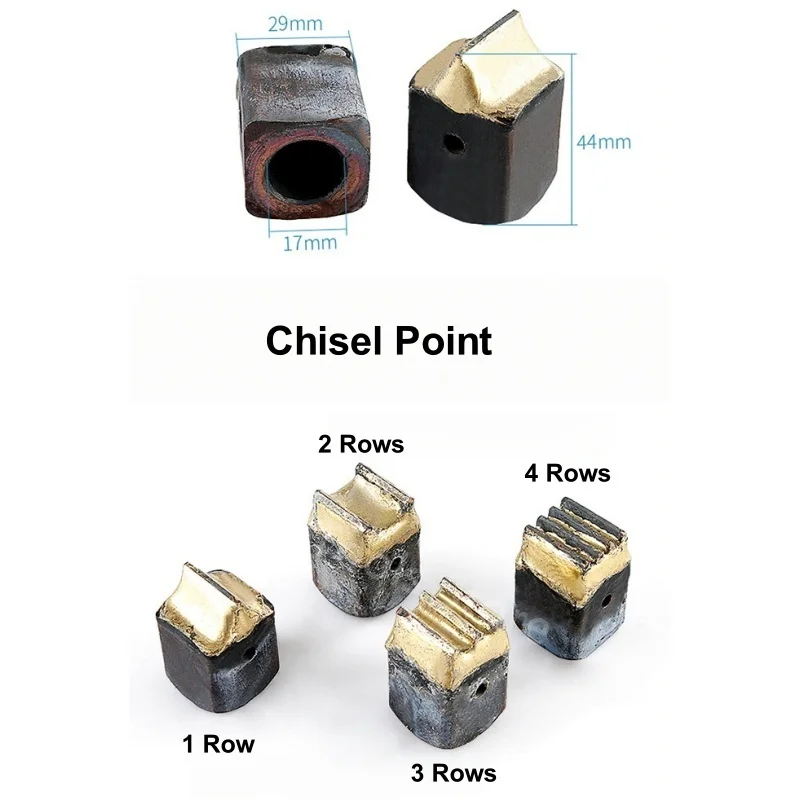 Głowica dłuta do młotka pneumatycznego, narzędzie do szorstkowania powierzchni kamiennej, tuleja do usuwania powłoki szorstkiej kamienia