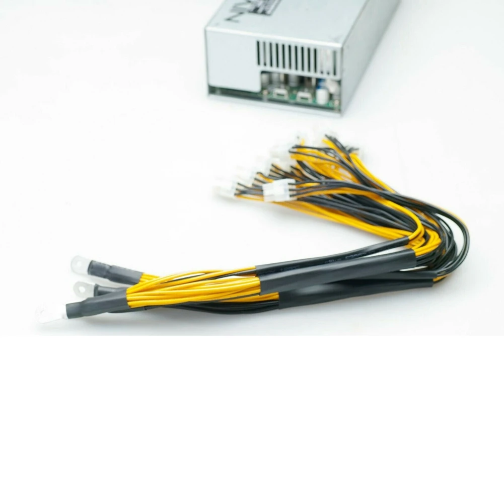 Cable de salida de 1200W y 1600W, nuevo conector de alimentación PCIE de 10 pines para Bitmain Antminer APW7 + APW3 PSU L3 D3