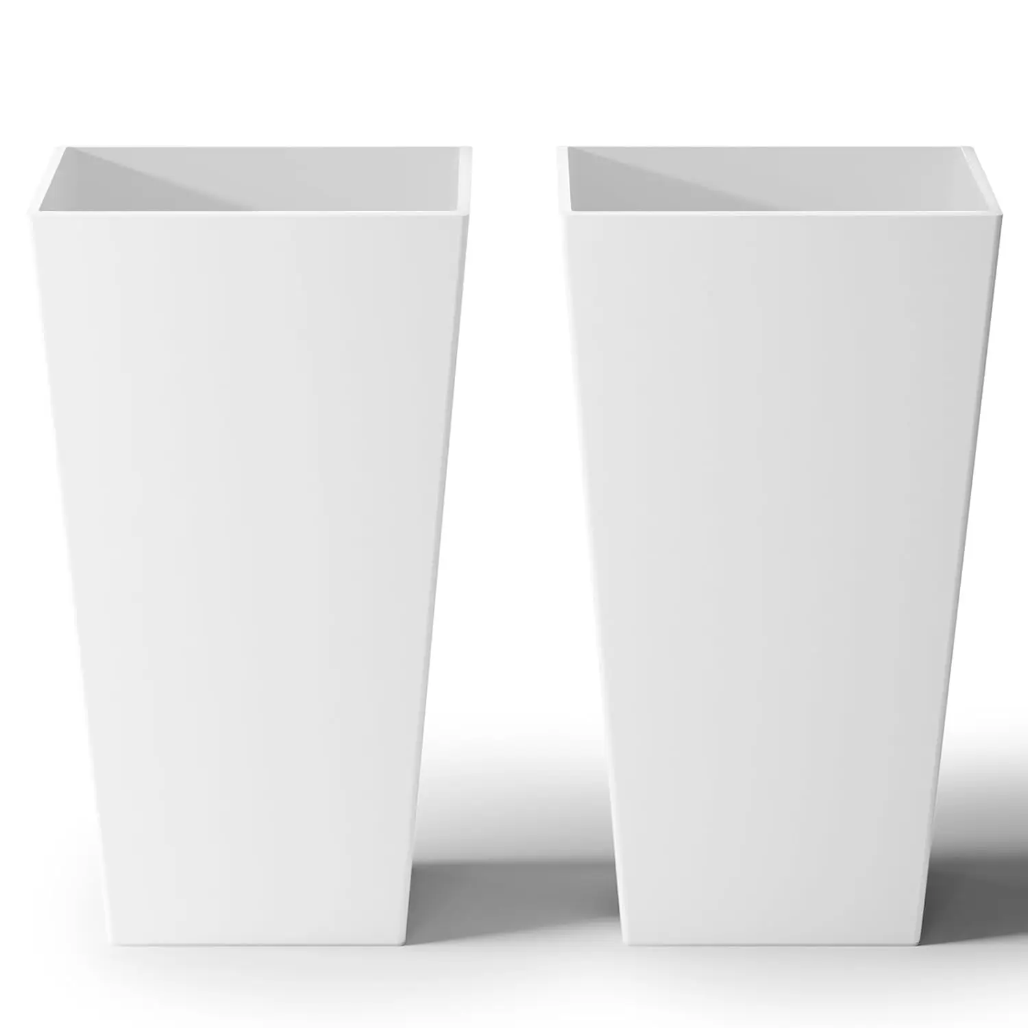

Taper Tall Planters 30 Inch Set of 2, Large Planter for Indoor Outdoor Plants, Modern Flower Pot Containers Large, Customized