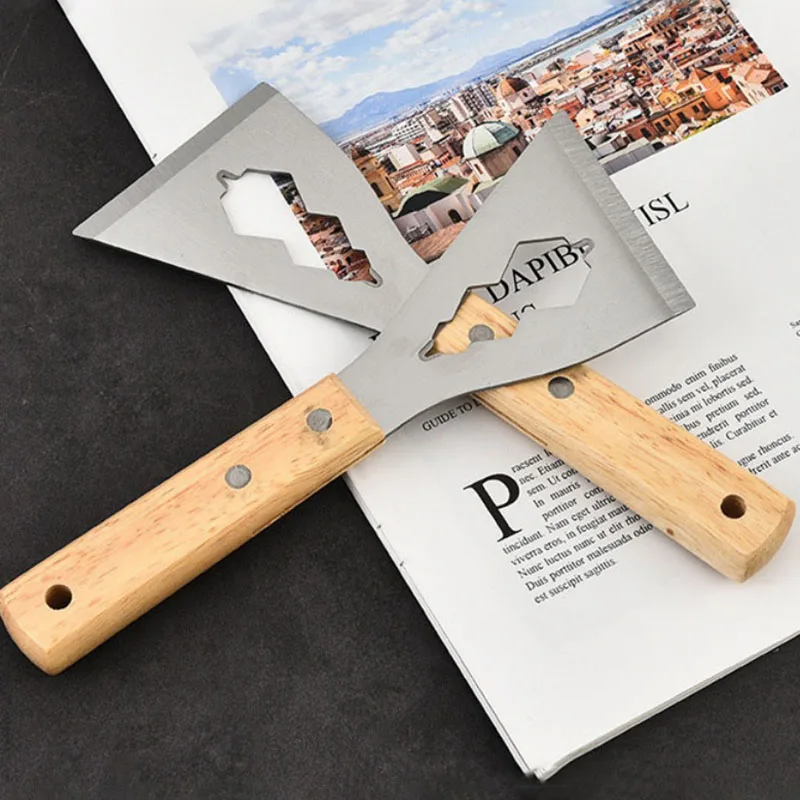 Ash Scraper Decoration Shovel Multifunctional Extra-thick Hanging Knife Cleaning Knife Stainless Steel Cement Shovel Tool