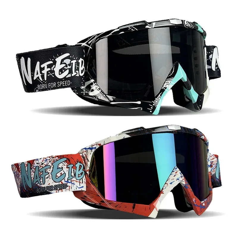 Motorcycle Glasses Motocross MX Goggles Helmet Accessories Men Windproof Dustproof UV Protection for Dirt Bike Cycling Items