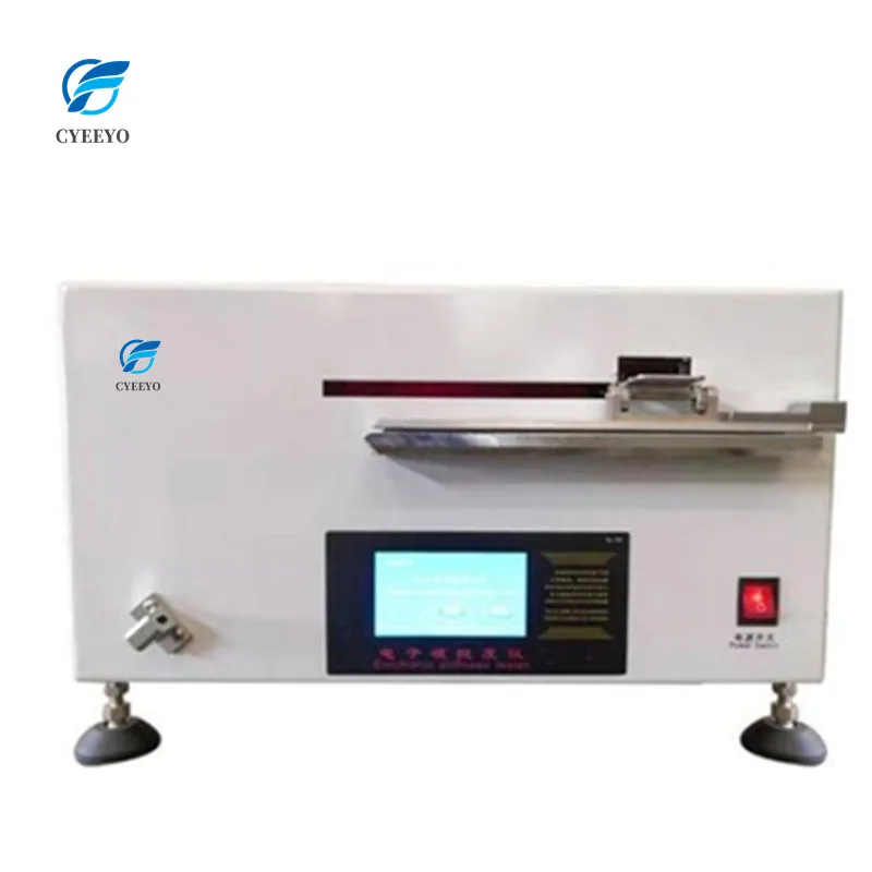 ASTM D1388 IS09073-7 BS En22313 مختبر الانحناء النسيج النسيج تصلب اختبار أداة المعدات الاختبار