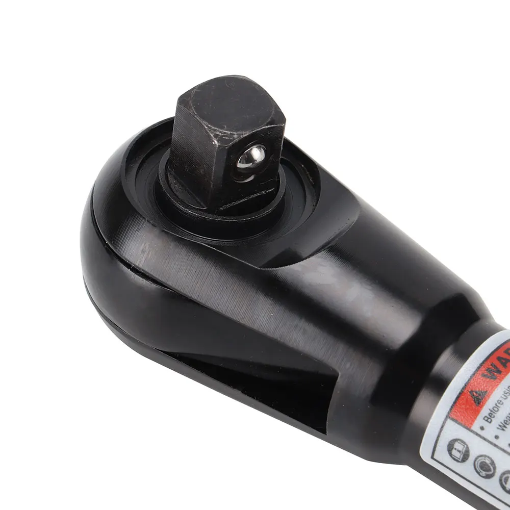 Pneumatic Wrench 1/2 Inch Drive 88N.M Screw Sleeving Tool Alloy Steel Chrome Plated Reversible Head for Multifunctional Use