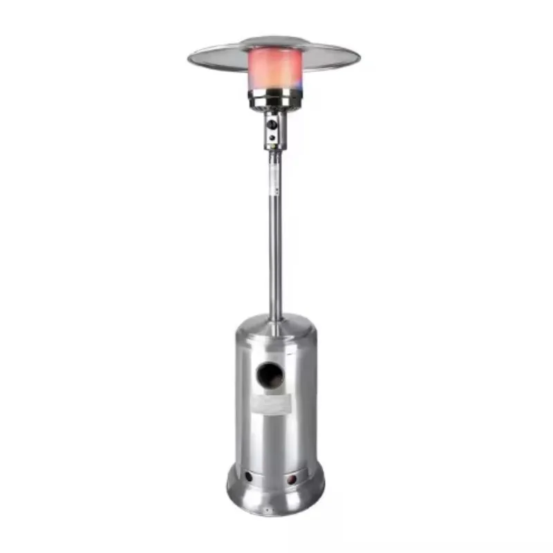 Airo 13000W Outdoor Modern Stainless Steel GAS Patio Heater for Home Use Waterproof Garden Standing Heater with EU Free Spare