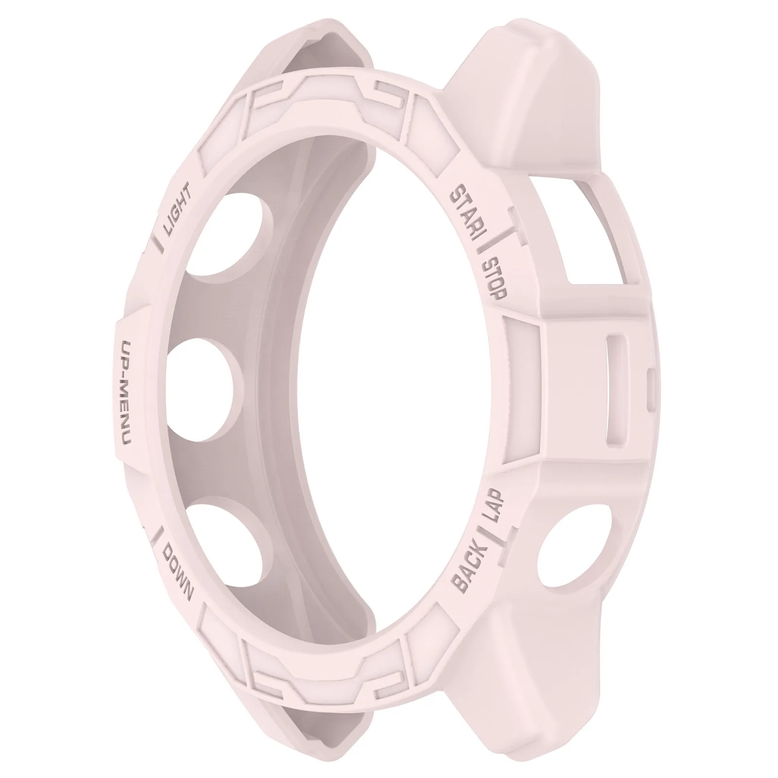 New TPU Protective Case Frame Smart Watch Edge Shell Accessories Bumper Screen Protector for Garmin Fenix E 47mm