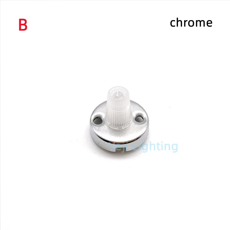 Mini Lamp Base Mini Ceiling Plate Black Ceiling Rose Metal Ceiling Canopy with Cable Grip Wire Clip Lamp Base for Light Lamp DIY