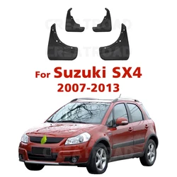 For Suzuki SX4 Hatchback Crossover 2007 2008 2009 2010 2011 2012 2013 Fender Mudguard Mud Flaps Guard Splash Flap Mudguards