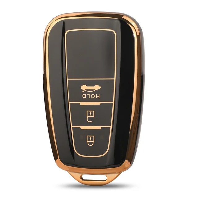jingyuqin New Arrival TPU obudowa kluczyka samochodowego Case Fob dla Toyota C-HR RAV4 Prius Camry 2018 2019