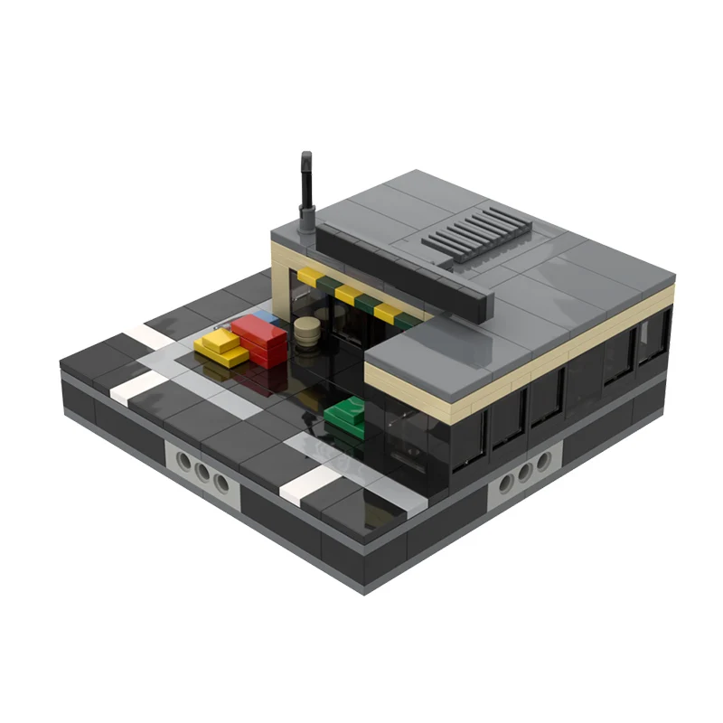 都市の街並みモデル MOC 組み立てブロック 都市型金物店 モジュール式テクノロジー 子供向けホリデーギフト 組み立ておもちゃセット