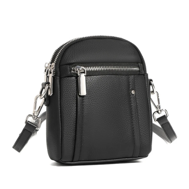 

Новые женские сумки, женские сумки на плечо из натуральной кожи, многофункциональные сумки через плечо большой вместимости для женщин, портативный клапан