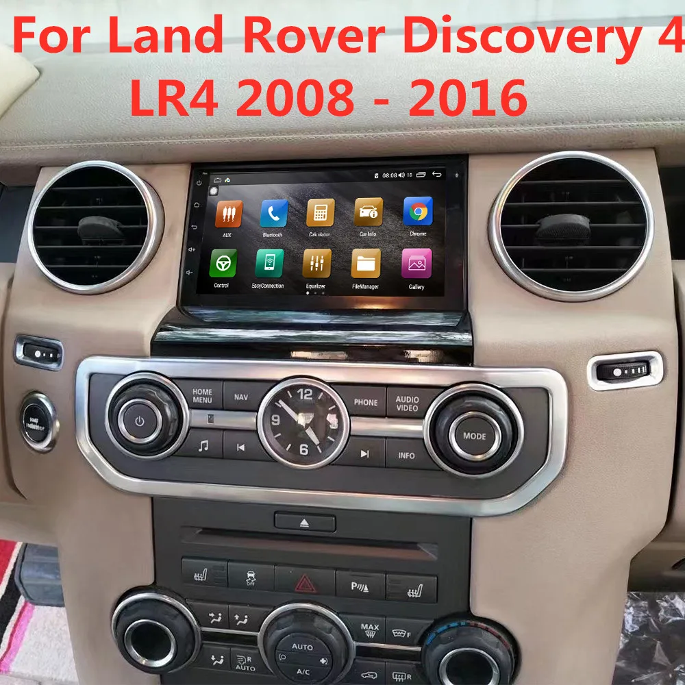 For Land Rover Discovery 4 LR4 2008 - 2016 Android Car Radio 2Din Stereo Receiver Autoradio Multimedia Player GPS Navi Head Unit