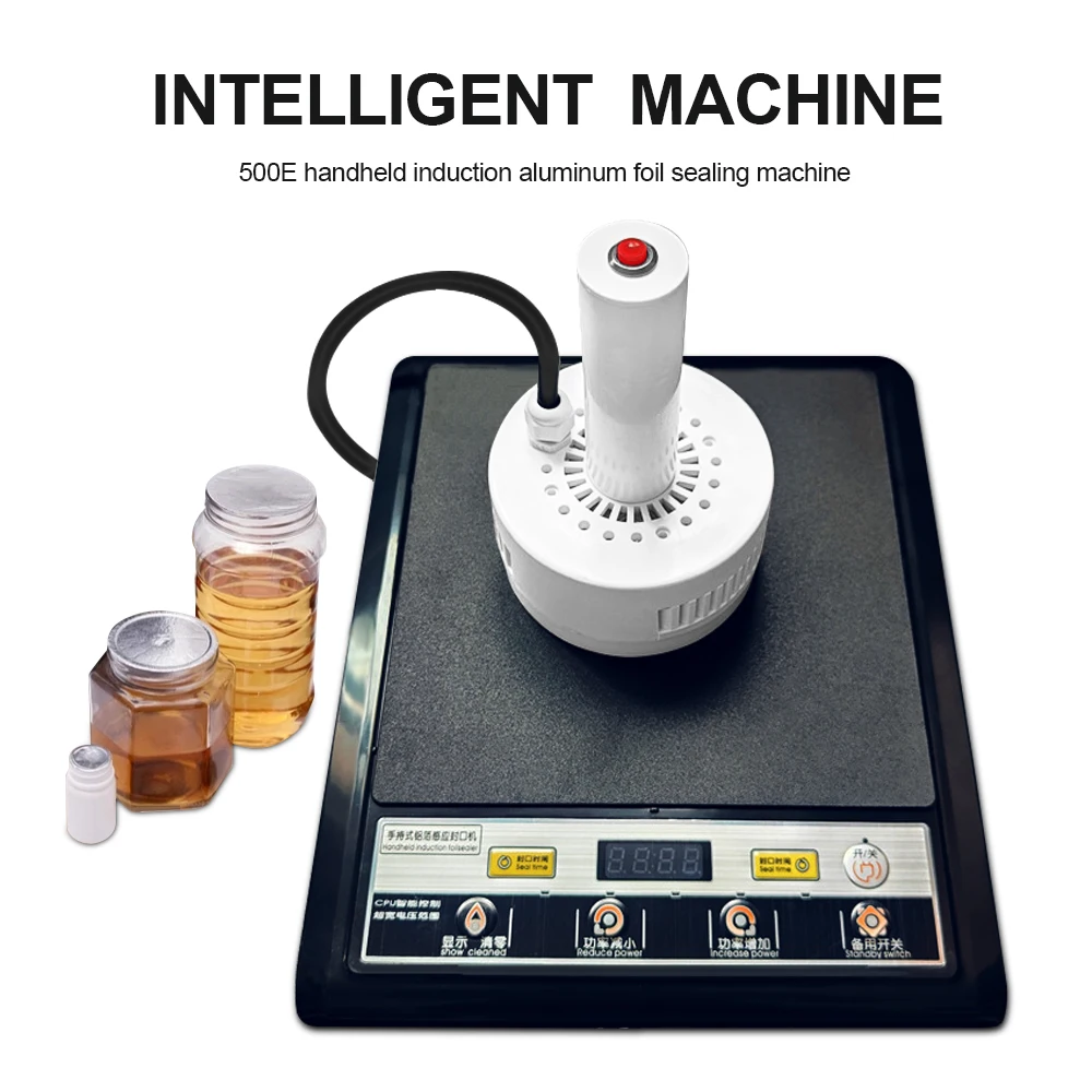 

Aluminium Foil Sealing Machine Household Gasket Honey Plastic Bottle Sealer Induction Tin Foil Glass Bottle Oil Sealing Machine