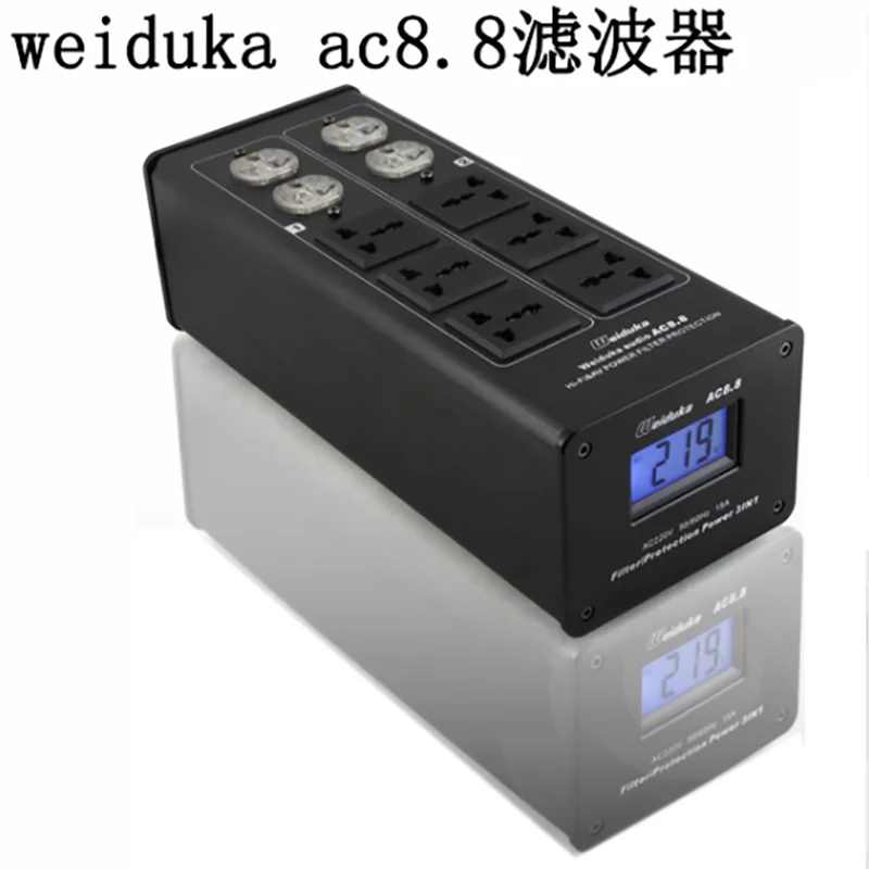 Weiduka AC8.8 audio specjalny filtr zasilania oczyszczacz odgromowy wtyczka gniazdo audio zasilanie