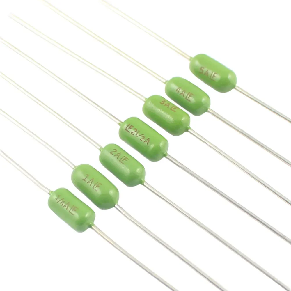 50pcs LF Fuse 263 250V 0.25A 1/4A 1A 2A 2.5A 3A 4A 5A Very Fast Acting FF PICO Axial Lead Fast Blow Fuse