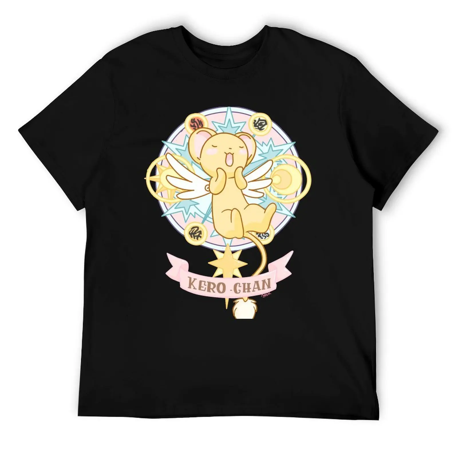 

Cardcaptor sakura kero chan Magic Clear Circle футболка мужские хлопковые мягкие футболки для мужчин хлопковая футболка