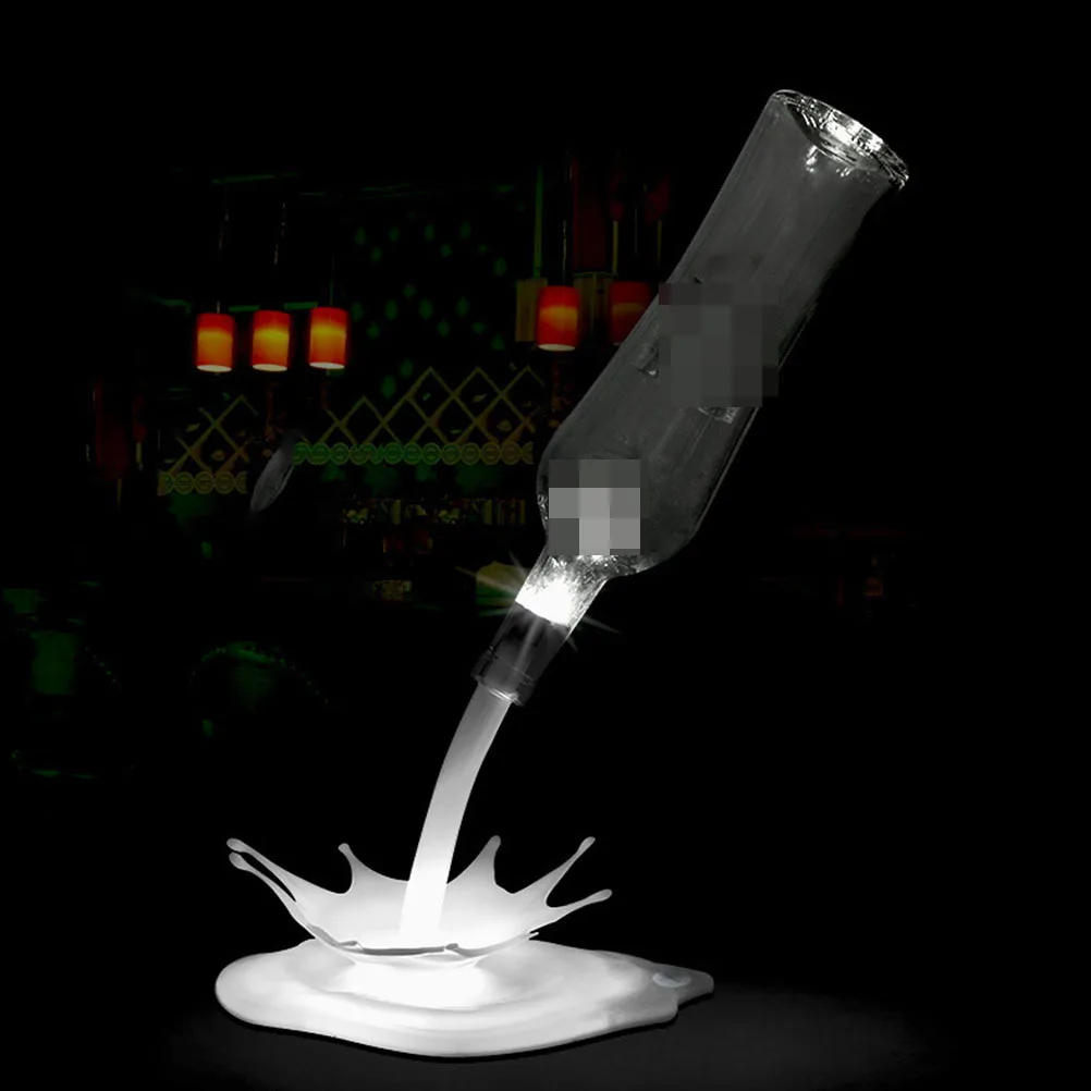 

USB Touch LED Bottle Lamp Pour Wine Bar Party Bedside Home Decoration Night Light White Base White Light