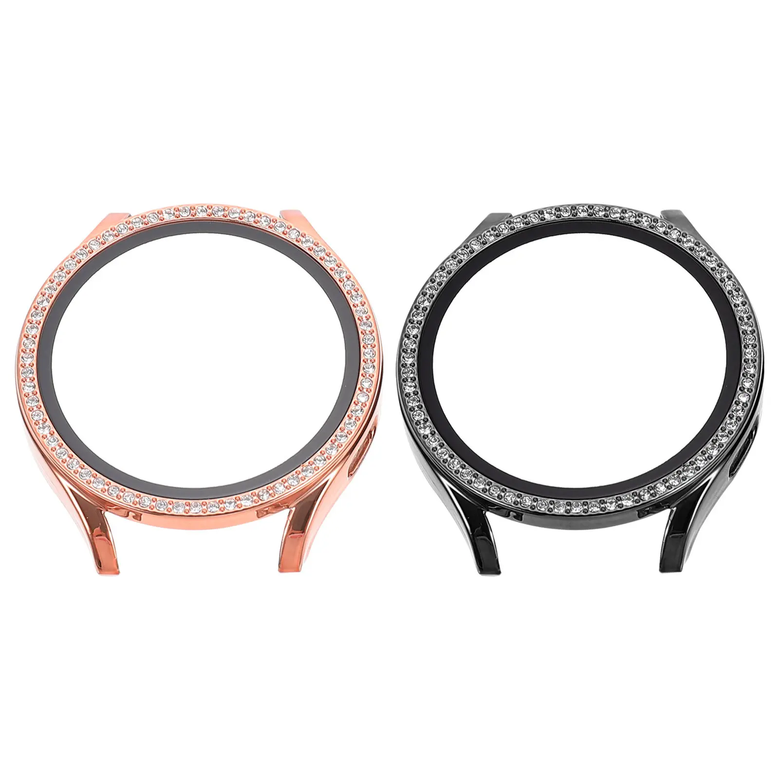 

2Pcs Exquisite Decorative Watch Protector Lightweight Wear Resistant Premium Pc Shell for Smartwatch Watch4 Screen
