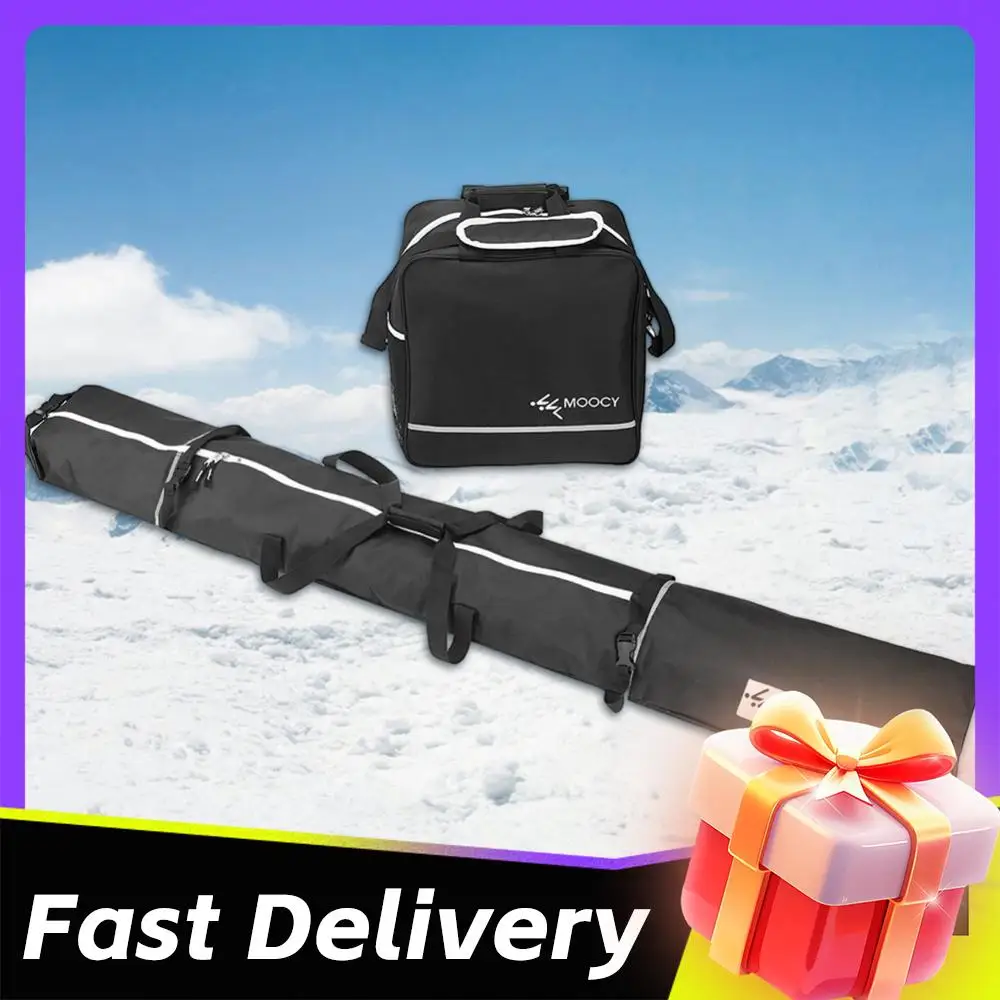 

Зимняя сумка для лыжных ботинок, легкая сумка для хранения лыж, сноуборда, товары для занятий спортом на открытом воздухе, водонепроницаемая сумка для лыж и комплект сумок для ботинок