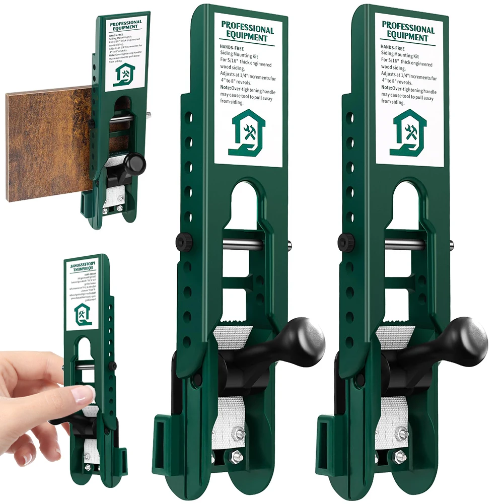 Herramientas de instalación de revestimiento Herramienta de revestimiento de cemento de fibra Medidor de revestimiento de regazo de cuerpo de policarbonato Acero al carbono para instalación de una persona