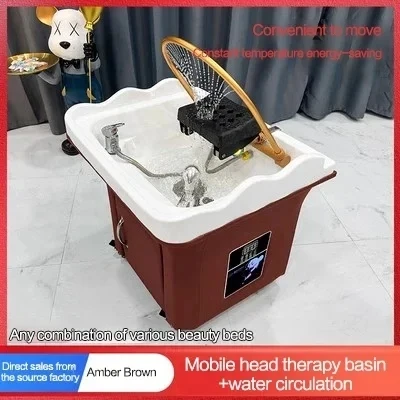 Beauty Shampoo Beauty salon chair Hair Wash Chair Shampoo sink Spa Shampoo Basin lavacabezas barbershop furniture