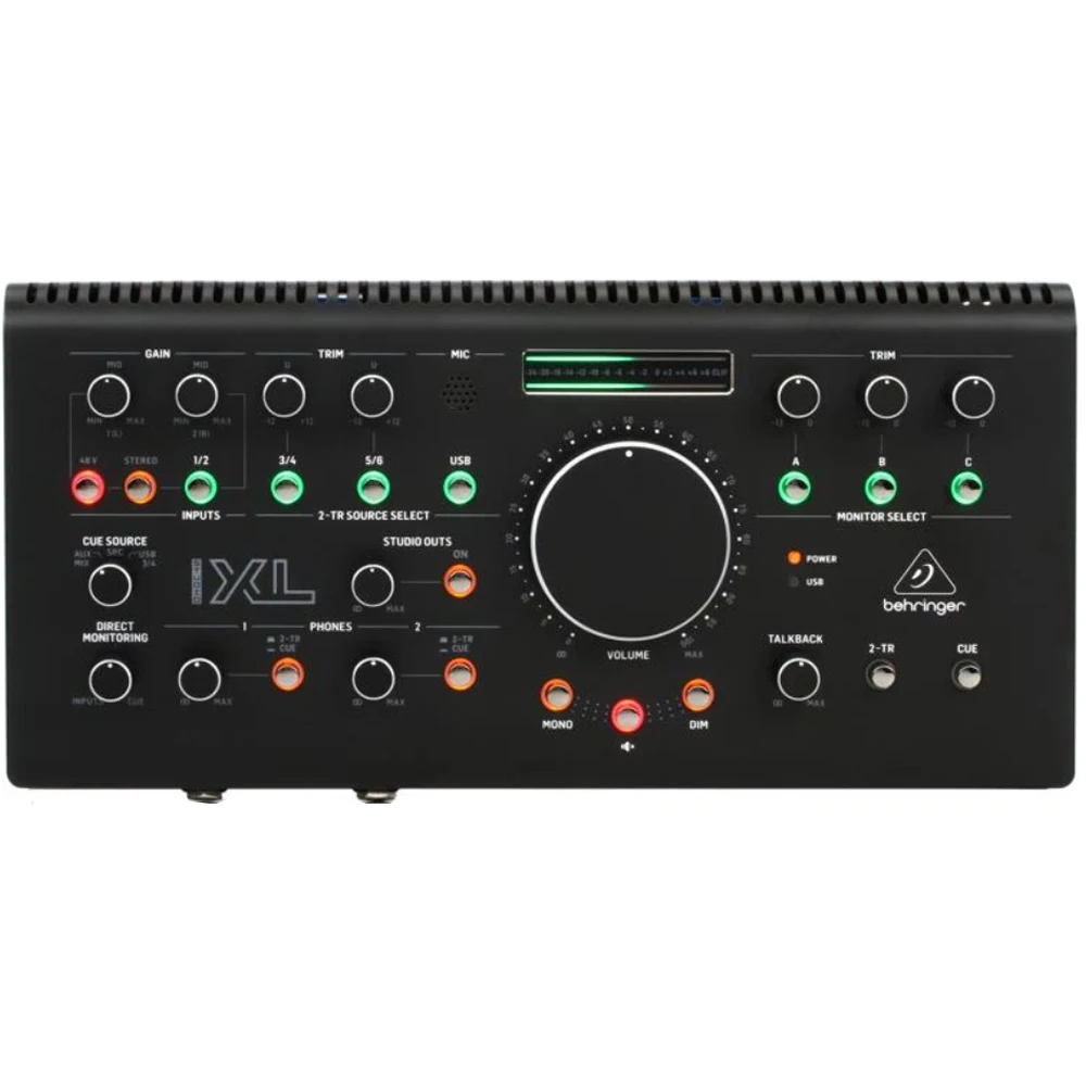 Behringer Studio XL สตูดิโอ L Studio M Monitor Contoller และการสื่อสาร Center Midas Mic Preamps