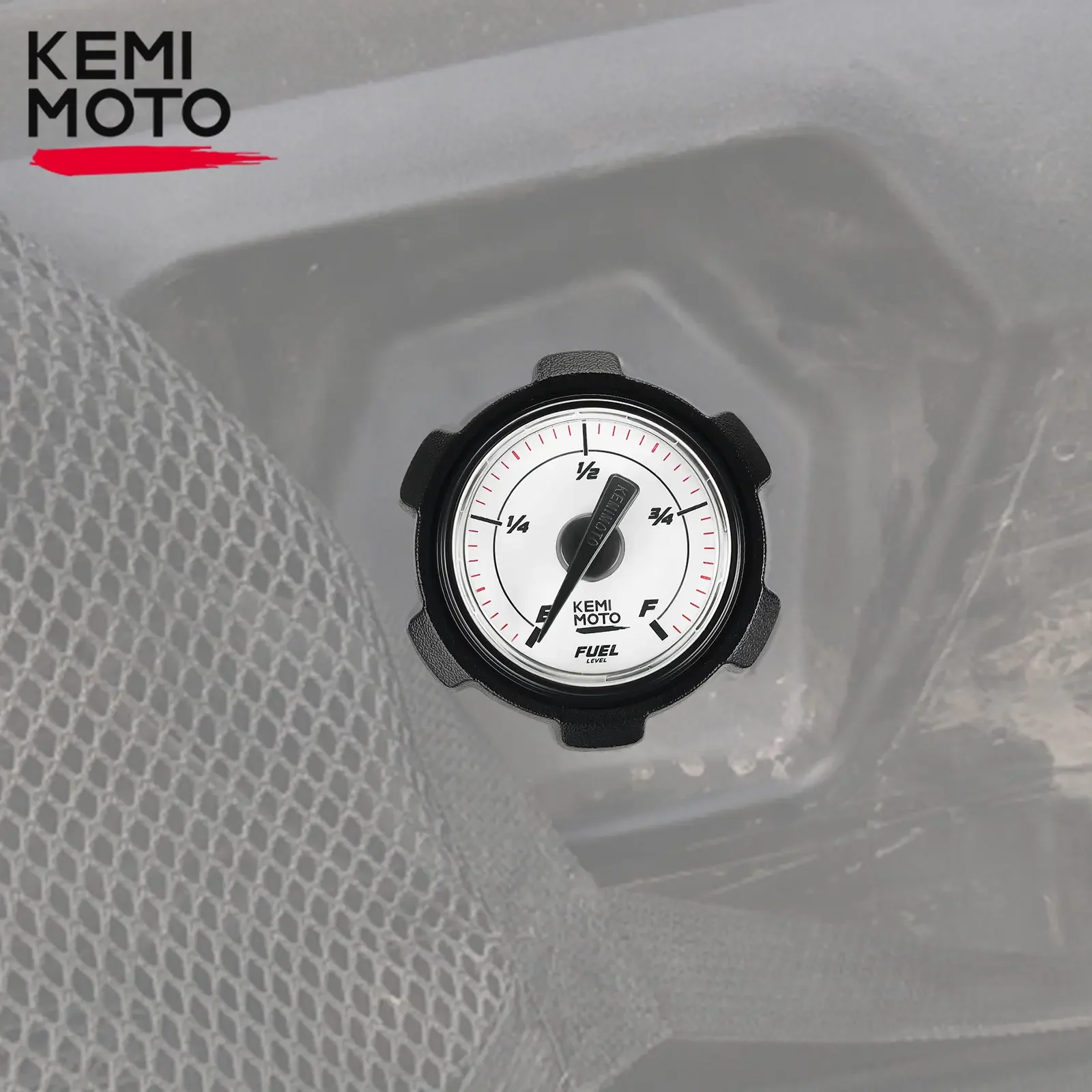 KEMIMOTO UTV Fuel Gas Cap Gauge Compatible with Polaris Ranger 400 500 700 XP EFI 2x4 4x4 6x6 Replacement for #1240119