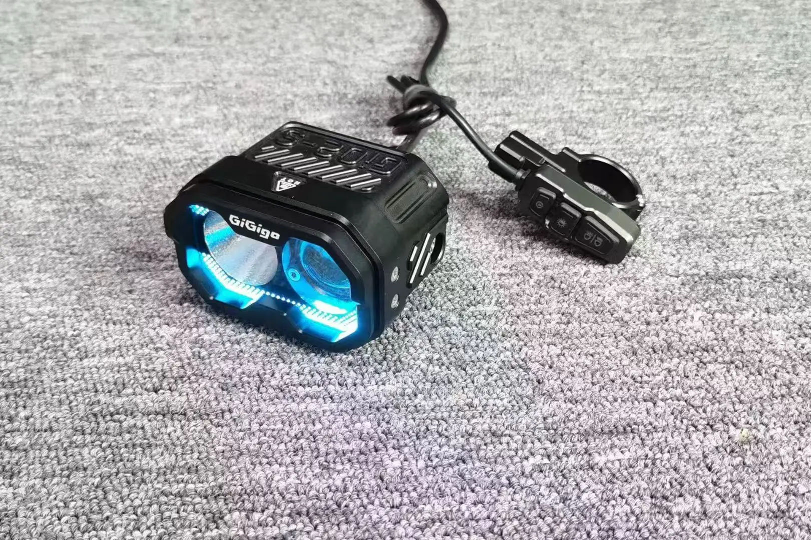6000K High-Performance IP68 VTB Gigigo Gi02S Headlight  Powerful Lumination Perfect for Off-Road Vehicles 3color Running Light