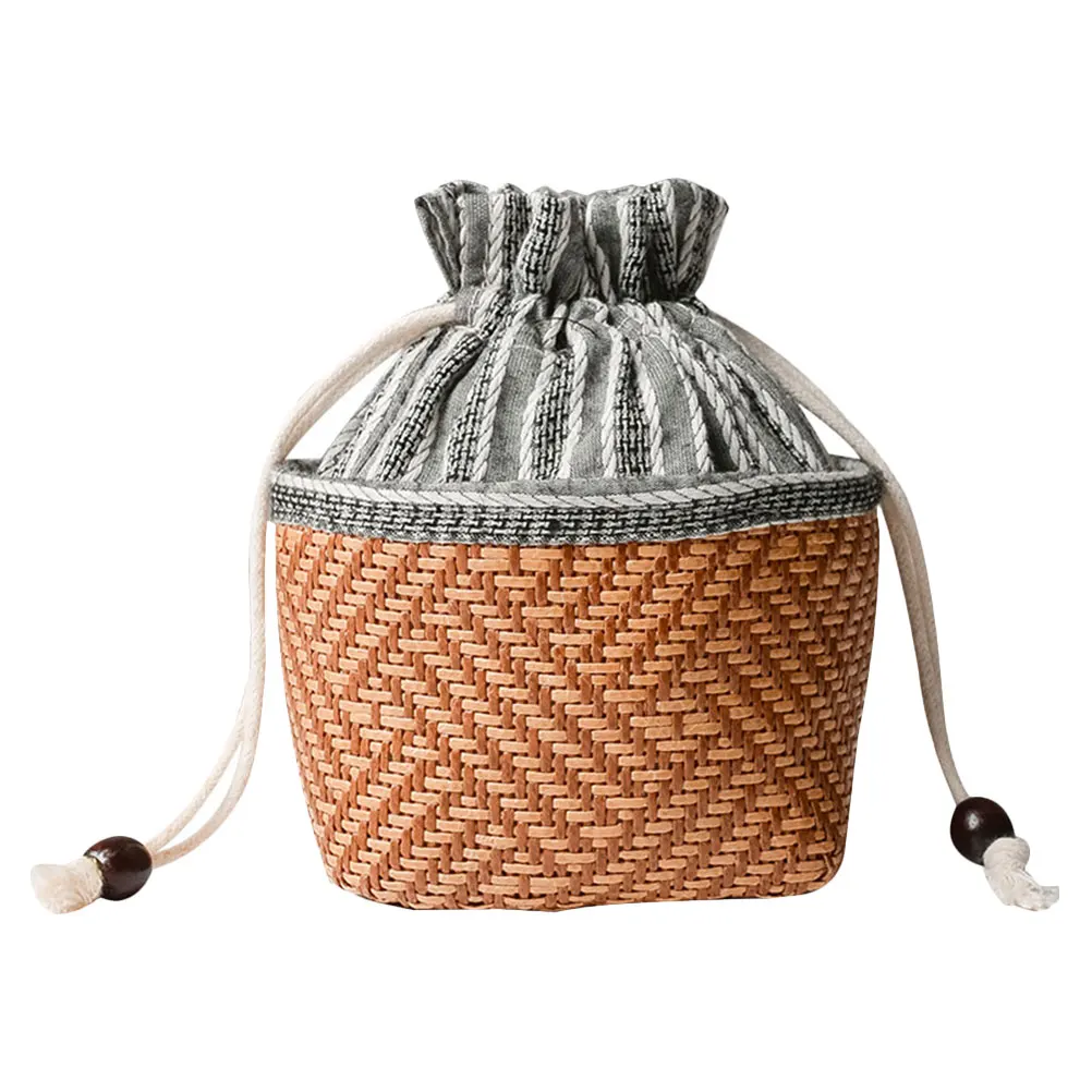 

Teapot Storage Bag Travel Portable Teacup Packet Large Capacity Foldable Drawstring Kitchen Bar Supplies Tea Set