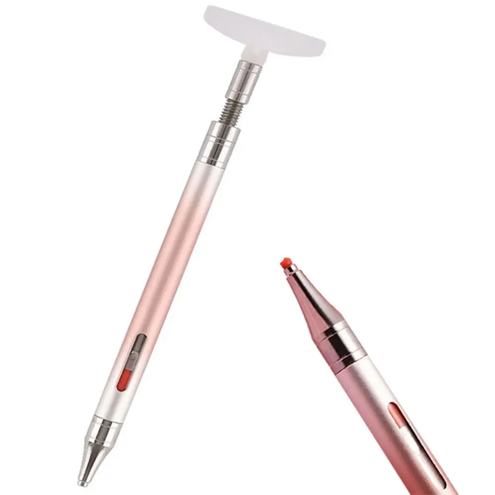 DIY Craft 5D Diamond Painting Pen Multifunctional Rotary Mechanism Rotating Glue Point Pen Ergonomic Grip Refillable Wax