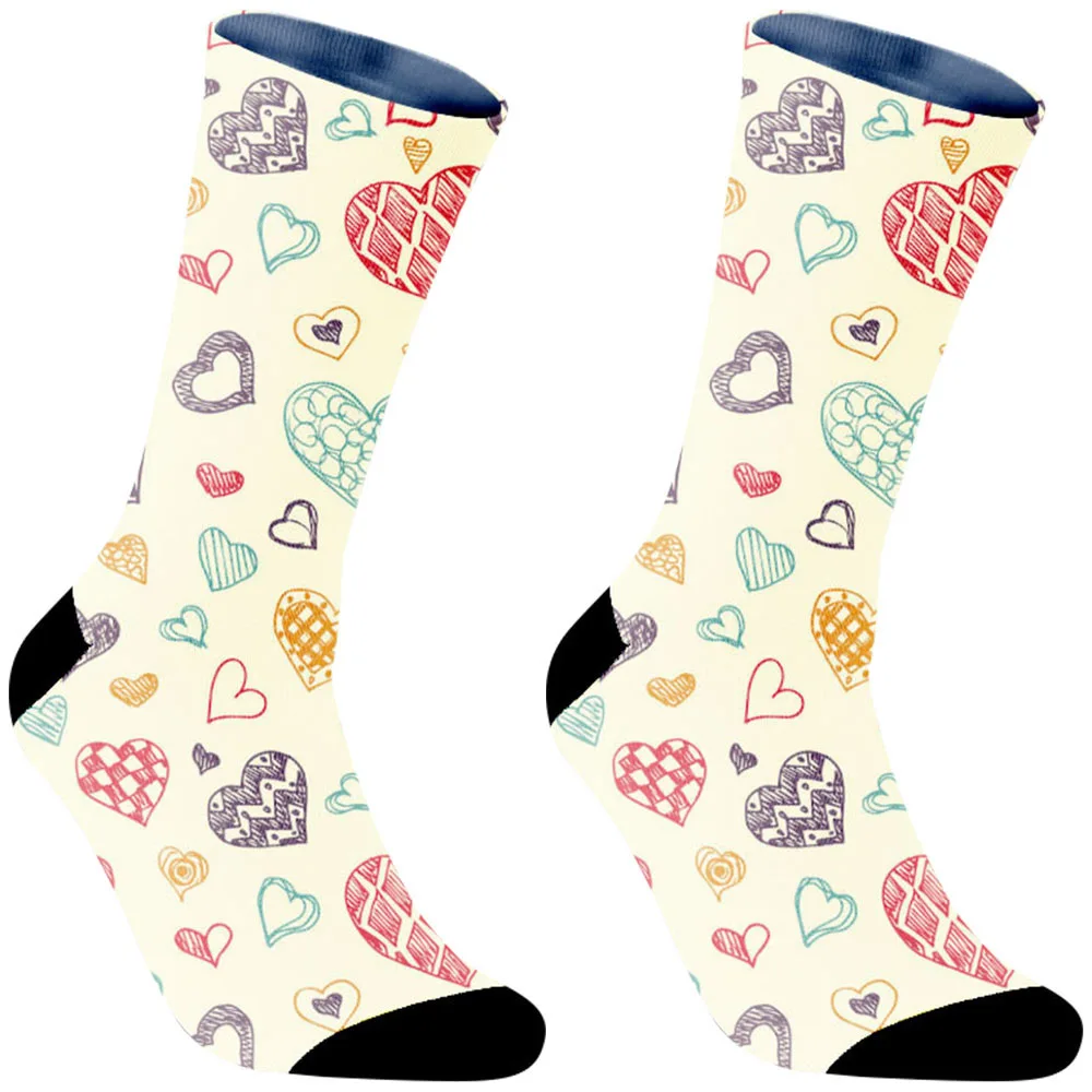 

2025 New Silicone anti slip strip+breathable mesh, locked heel that won't fall off, spray painted socks with heel design.