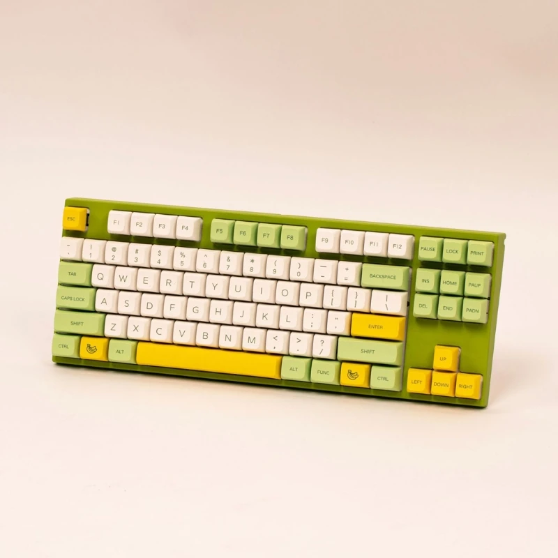 Колпачки XDA Height Fruit Keycaps Dye-Sub PBT Keycap 135Key для механических колпачков MX