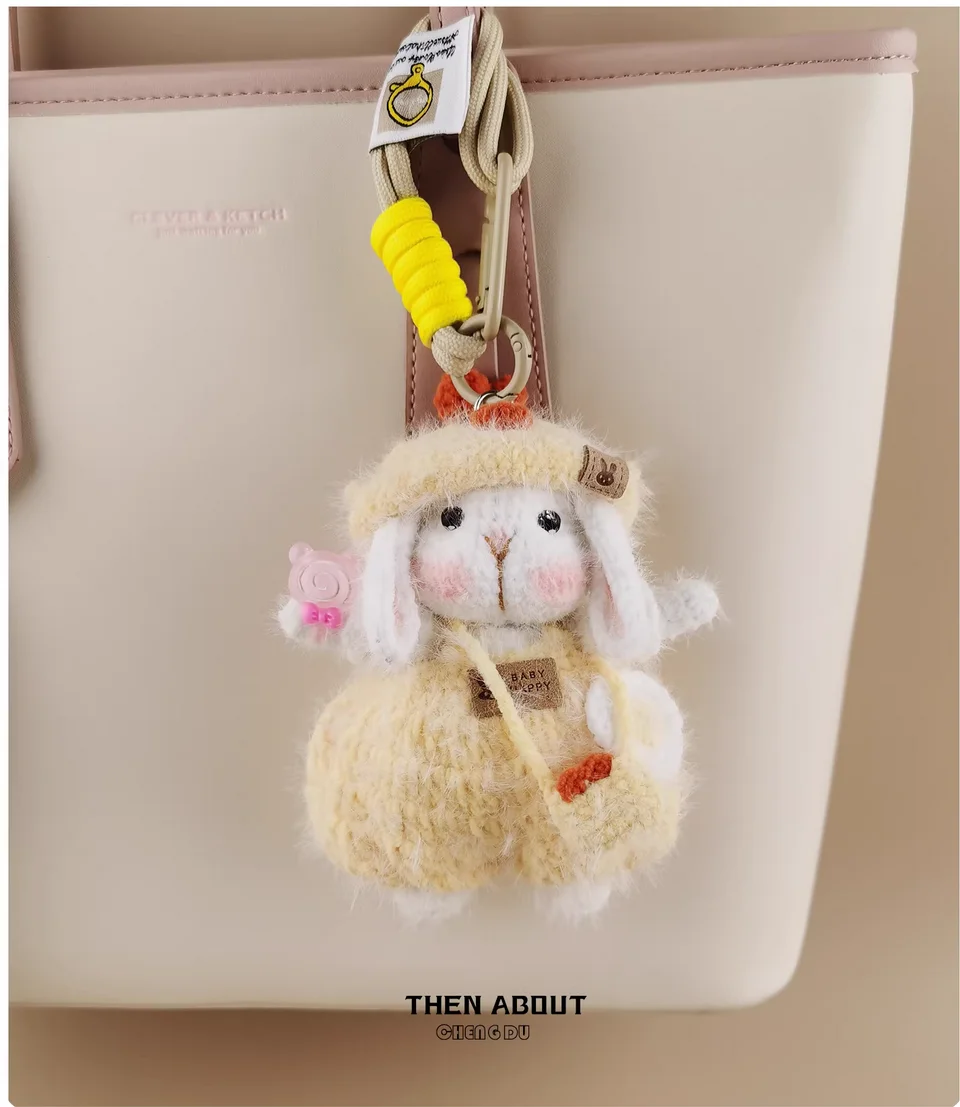 Zodiac chick candy rabbit doll bag pendant pendant Keychain pendant luxury gift.