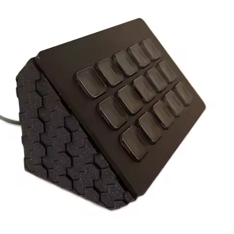 for Stream Deck Desktop Display Stand Keyboard Exhibition Base Black for Stream Deck Game Console Bracket