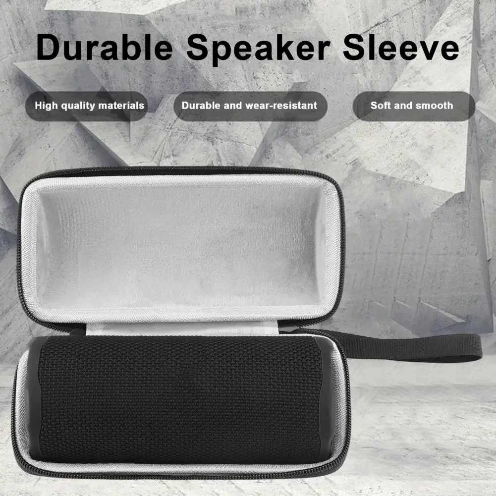 حقيبة حمل مكبر الصوت المحمولة حقيبة تخزين مكبر الصوت الواقية ذات الغلاف الصلب لمكبرات الصوت المقاومة للماء والمتوافقة مع البلوتوث