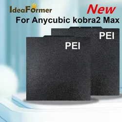2024 Neptune 4 Max Build Plate 430x430 Kobra 2 Max Build Plate Pei 430x430 Plate for Neptune 3 Max Pei Peo Pet Double Sided Bed