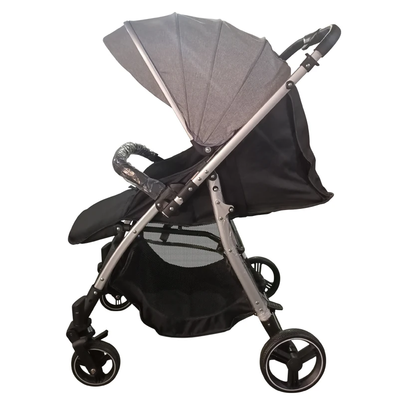 2022 New design portable pram automatic folding compact baby stroller