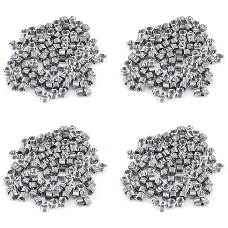 LLCS-400Pcs Wire Insert Thread, Heli Coil Thread Repair Stainless Steel SS304 Thread Insert Coiled Wire Insert (M40.71.5D)
