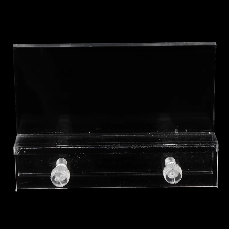 1 قطعة حوض السمك واضح خزان الأسماك LED حامل مصباح تركيبات مصابيح حامل داعم سهل التركيب لا حاجة اللكم