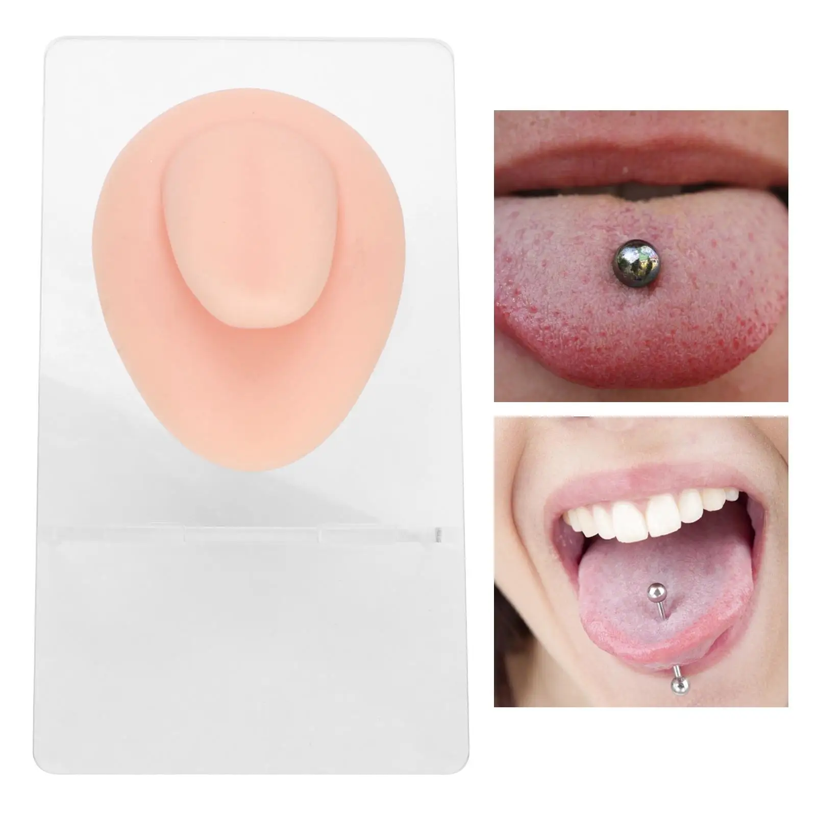 Soft Silicone Body Model for Microblading & Piercings - Ear, Nose, Eye, Tongue, Navel Training Dummy