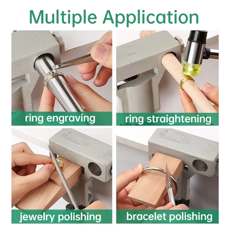1/2/4 Pcs Bench Pin Clamp Workbench Tool Professional Accessories Convenient Jewelry Bracelet Ring Straightening Polishing