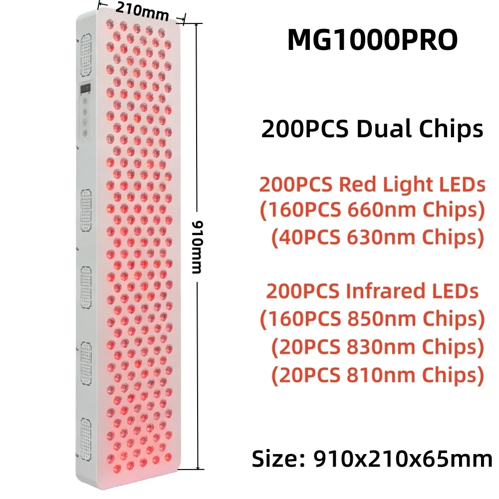 630nm 660nm 810nm 830nm 850nm デュアルチップLEDレッドライト