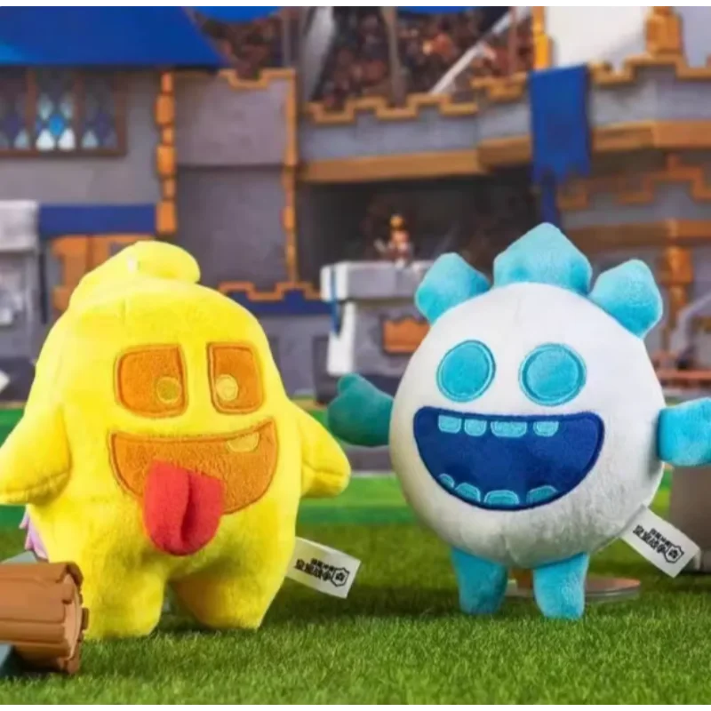 

In Stock Clashed Royale Game 25cm Plush Toys Ice Spirit/Heal Spirit Soft Stuffed Doll Royale War Revenge Throw Pillow Decor Gift
